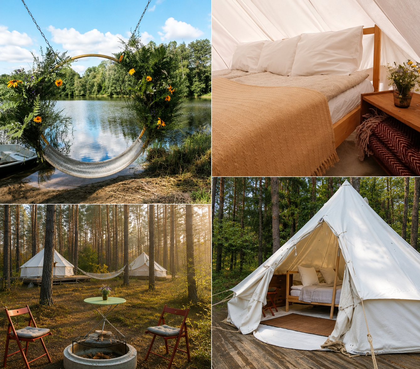 Glampingo klubas „Bučeliškė“ Miško zona