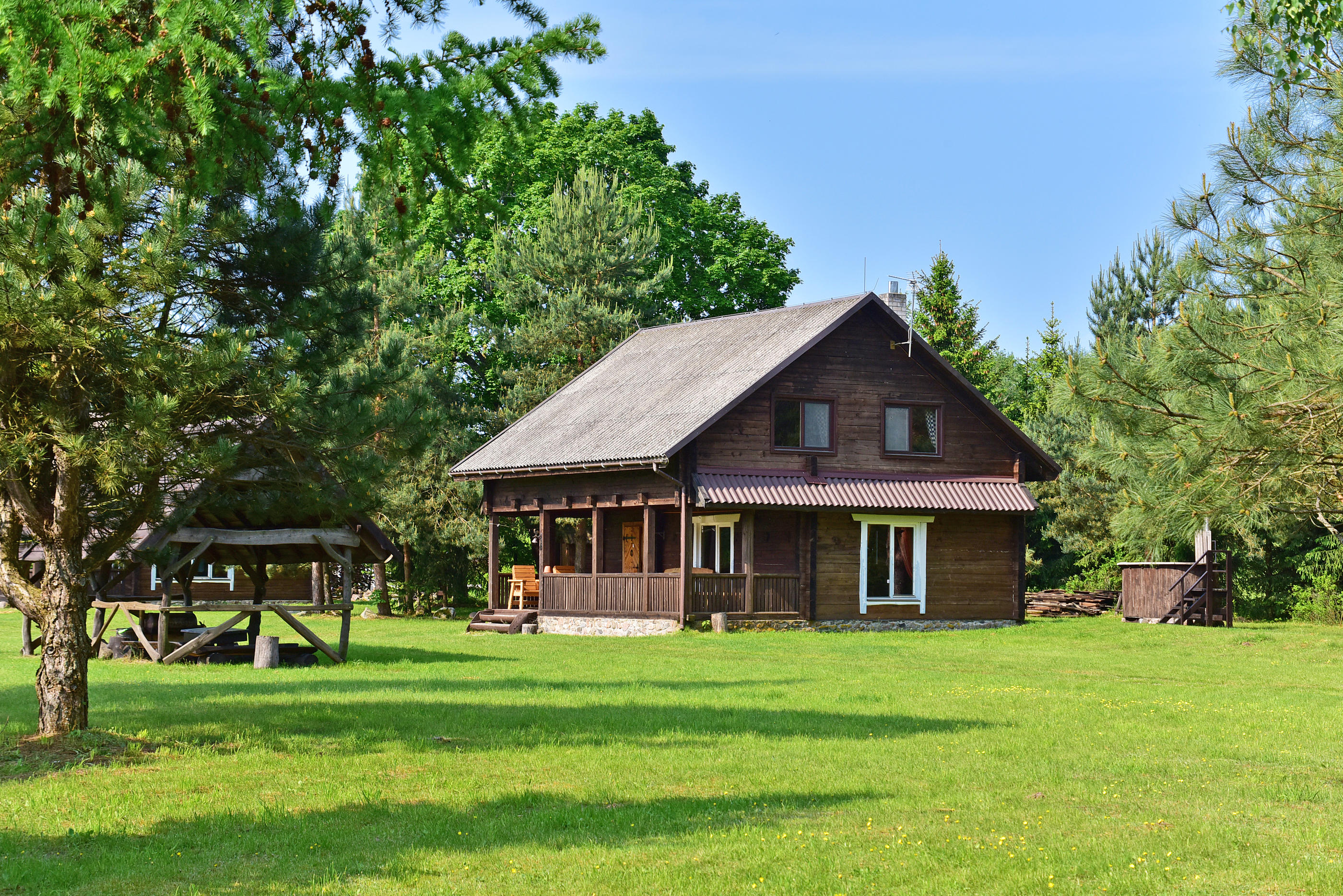 Lapėnų sodyba | 12-os vietų Namas