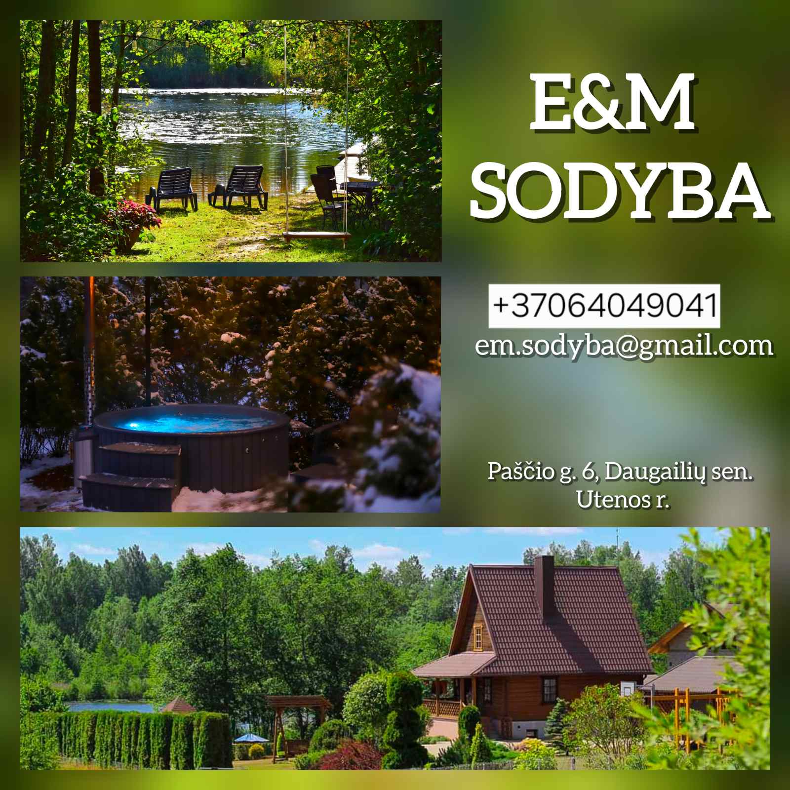 E&M sodyba